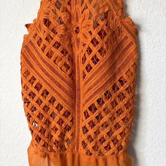 Intimately Free People Be My Battenburg Boho Crochet Bodysuit - Picture 5 of 14